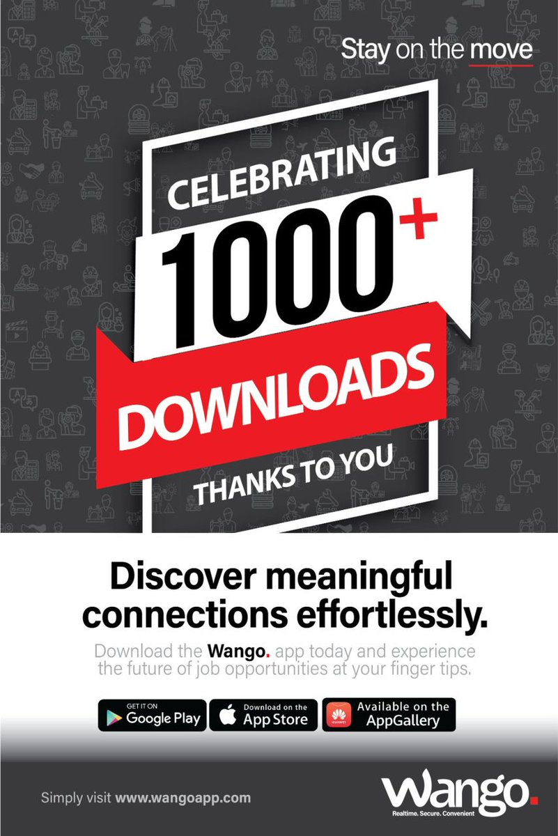 Thank you for the 1000+ downloads. wangoapp.com
