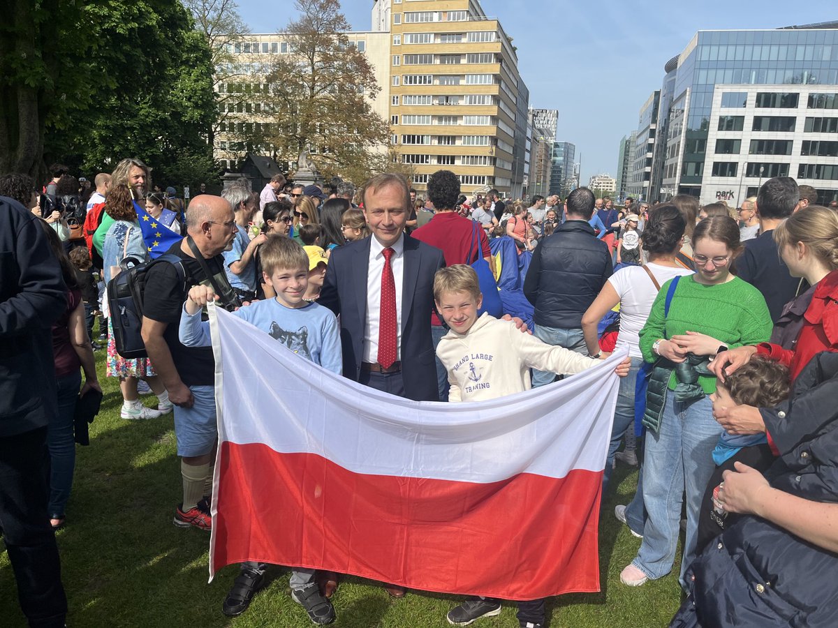 Bruksela świętuje 20 lat Polski w Unii.