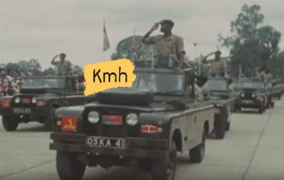 A 3KR land rover during a March-Past at Uhuru Park in 1970.

Some of this LR Cargo and FFRs were still in service in the mid 2000s