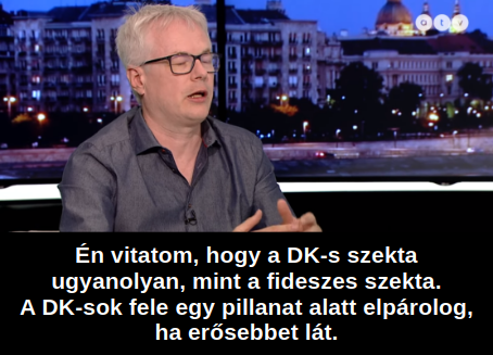 Én meg ezzel vitatkozom.
A Fidesz szekta is pont ugyanilyen.

Egy apró különbség van: Gyurcsány 'programja' az, hogy az ellenzék legerősebb pártja, Orbánnak az, hogy a az országé pártja.

Tehát várjuk meg, amíg valaki másnál felmerül, hogy lehet belőle egy új ország legerősebbje.