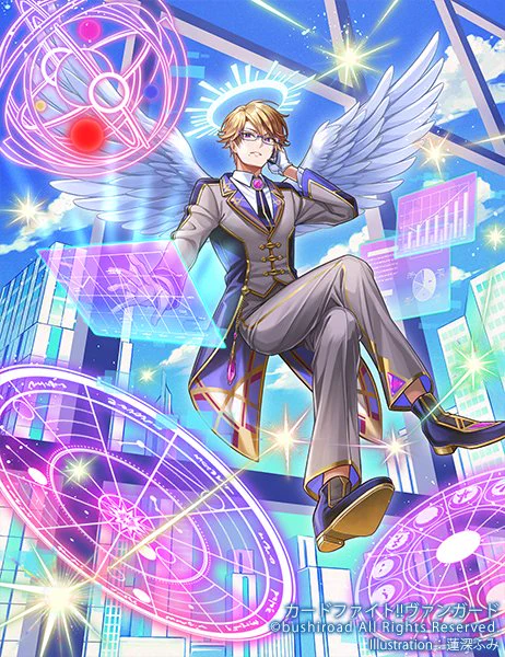 【お仕事】TCG「カードファイト!!ヴァンガード」 Vスタンダード/Pスタンダード 〔2024年5月1日(水)〜5月31日(金)〕 参加賞/ナイスファイト賞&ランダム賞 『アライアンス・エンジェル』  イラスト担当しています。よろしくお願いいたします!  #ヴァンガード #cf_vanguard 