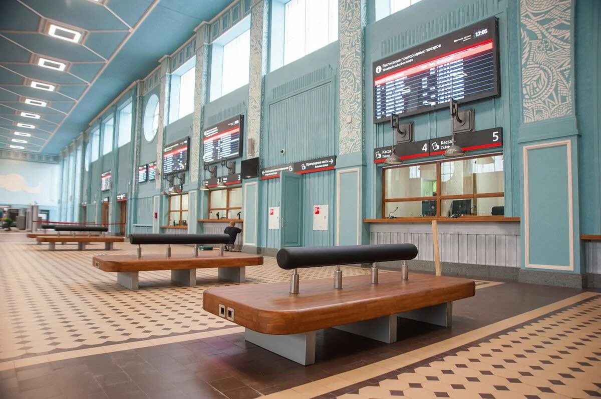 Железнодорожный вокзал в Иваново