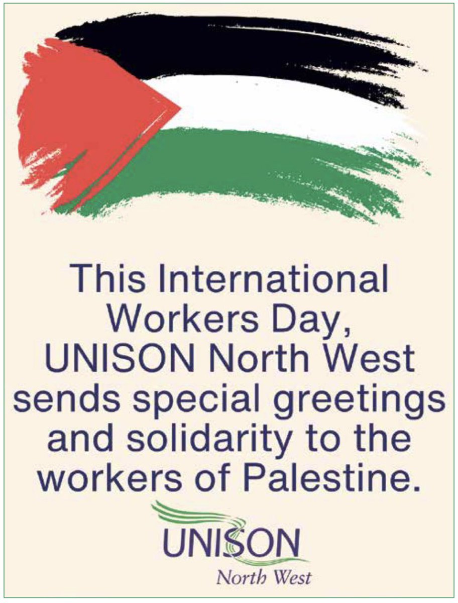May Day greetings to the workers of Palestine! 🇵🇸 Our message of solidarity in today’s @M_Star_Online