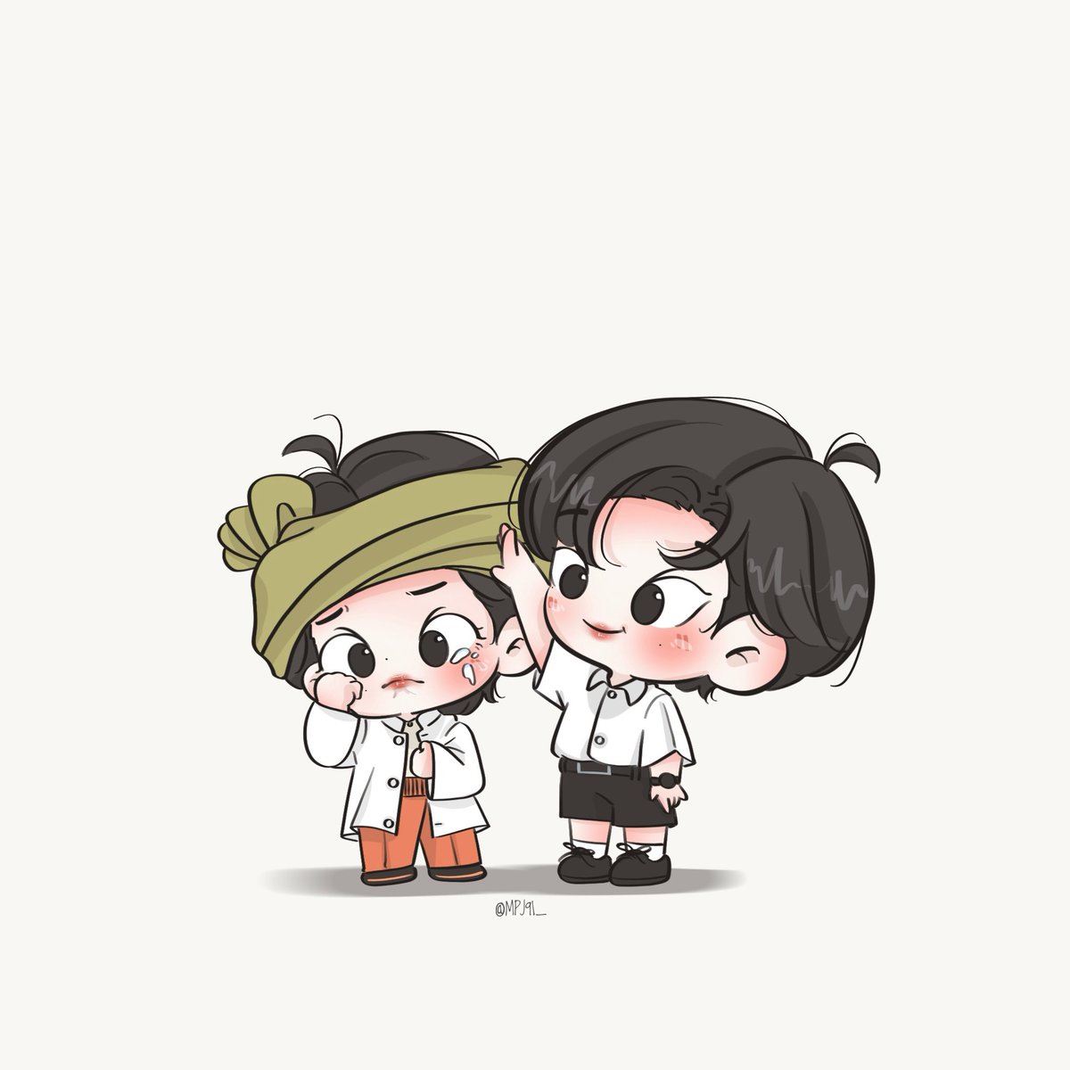 🥬 : มะ ม้า บอกว่า เค้าเหมือนหัวไชเท้า (˚ ˃̣̣̥⌓˂̣̣̥ ) 🎲 : โอ๋เอ๋ น้าาาาา #GeminiFourth #น้องสี่ของเจลลี่เบ๊บ