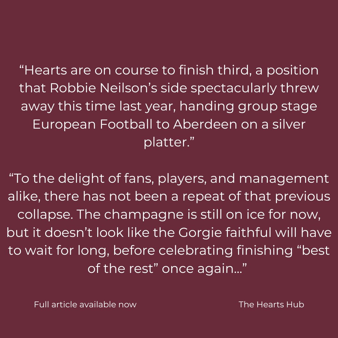 HeartsHub's tweet photo. Full article available now on The Hearts Hub ✍🏻 https://t.co/OmpLhZFFo8