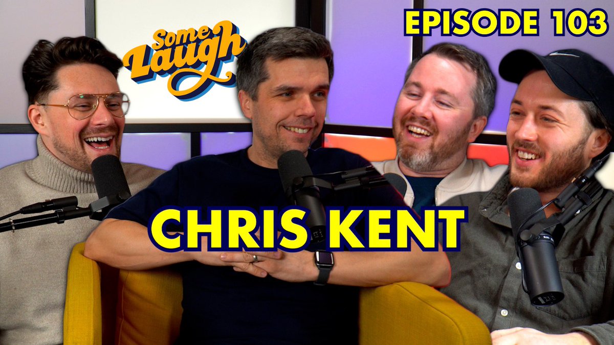📣 EPISODE 103 OUT NOW 📣 🎙️with guest @chriskentcomic 📺 Watch: youtu.be/JR4-FrLxeF0?si… 🎧 Listen: linktr.ee/somelaugh