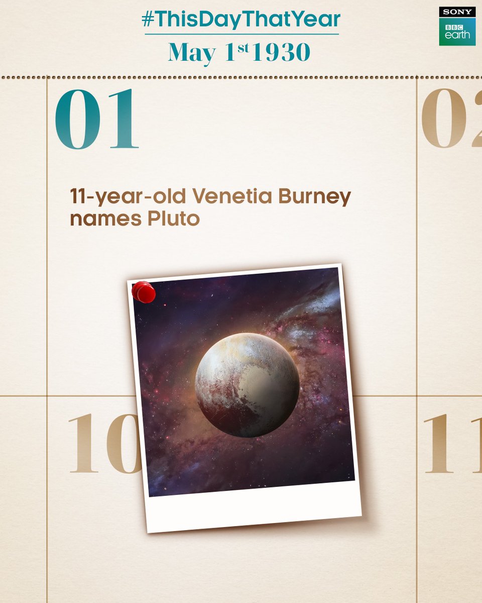 Today, in 1930, the erstwhile ninth planet in our solar system was named Pluto by an 11-year-old English girl named Venetia Burney. Clyde Tombaugh discovered the dwarf planet in February the same year.​

Both Tombaugh and Burney have been honoured with areas of Pluto being named…