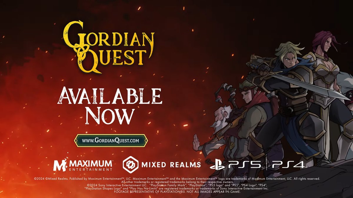Deckbuilder RPG Gordian Quest now available for PlayStation 5 and PlayStation 4: rpgsite.net/news/15792-dec…