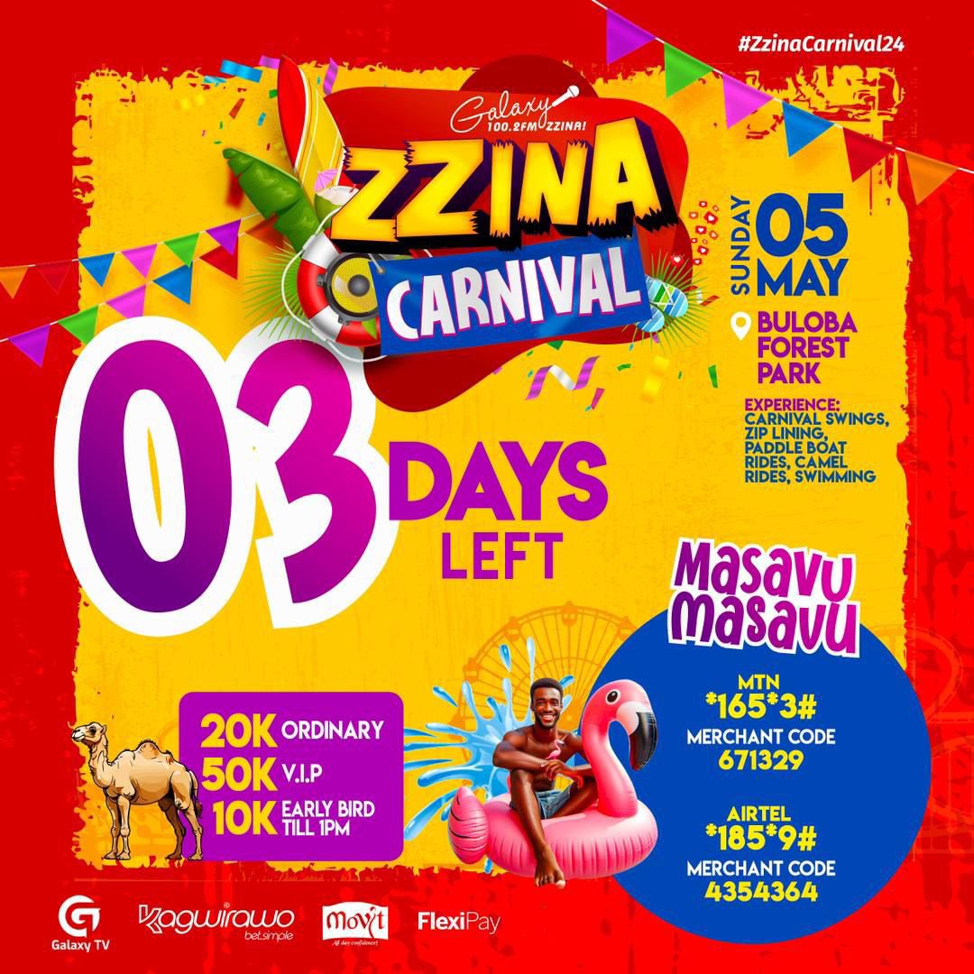 The countdown is on! 5th May, the decks are mine as usual. Let’s turn BULOBA FOREST PARK upside down in the ultimate #ZzinaCarnival24 extravaganza. #ZzinaLifeStyle
