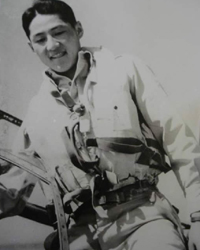 .@airforce Maj. Fred Ohr became the first and only American 'flying ace' of Korean descent, credited with six aerial victories while stationed in North Africa with the 2nd Fighter Squadron, 52nd Fighter Group during #WorldWarII | #SilverStarBannerDay #AAPIM #armyhistory