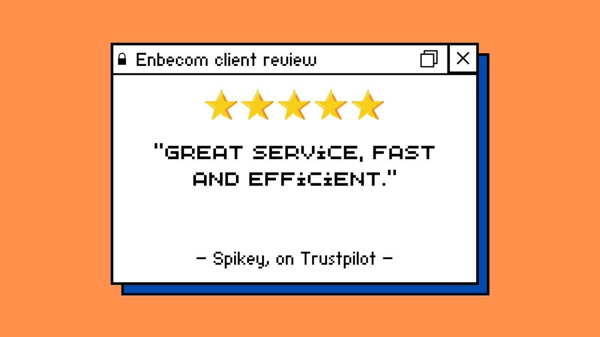 We really appreciate Spikey's valuable feedback and exceptional rating. Happy to have helped!

⭐️⭐️⭐️⭐️⭐️

Can we support your business growth? enbecom.net 

#clientreviews #userfeedback #5stars #hostingservices #techconsultation