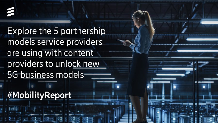 Evolving business strategies: Discover how service providers are exploring new avenues through partnerships with content providers. 🌐 Learn about 5 collaborative models shaping the #5G landscape in the Mobility Report Business Review article. m.eric.sn/IAQg50Rt8ZI