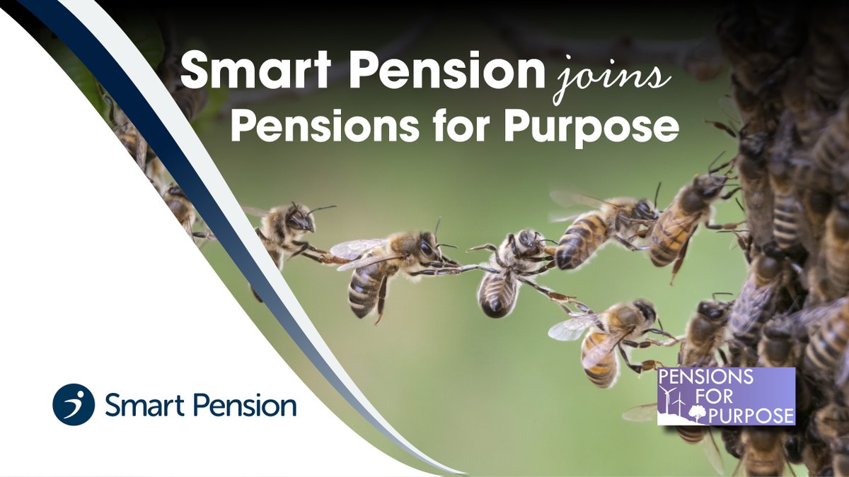 We are delighted to welcome @‌smartpensionuk as a member of #PensionsforPurpose. They are among the larger master trust pension providers in the UK marketplace. #members #impactinvestment
ow.ly/nIc650RsF5N