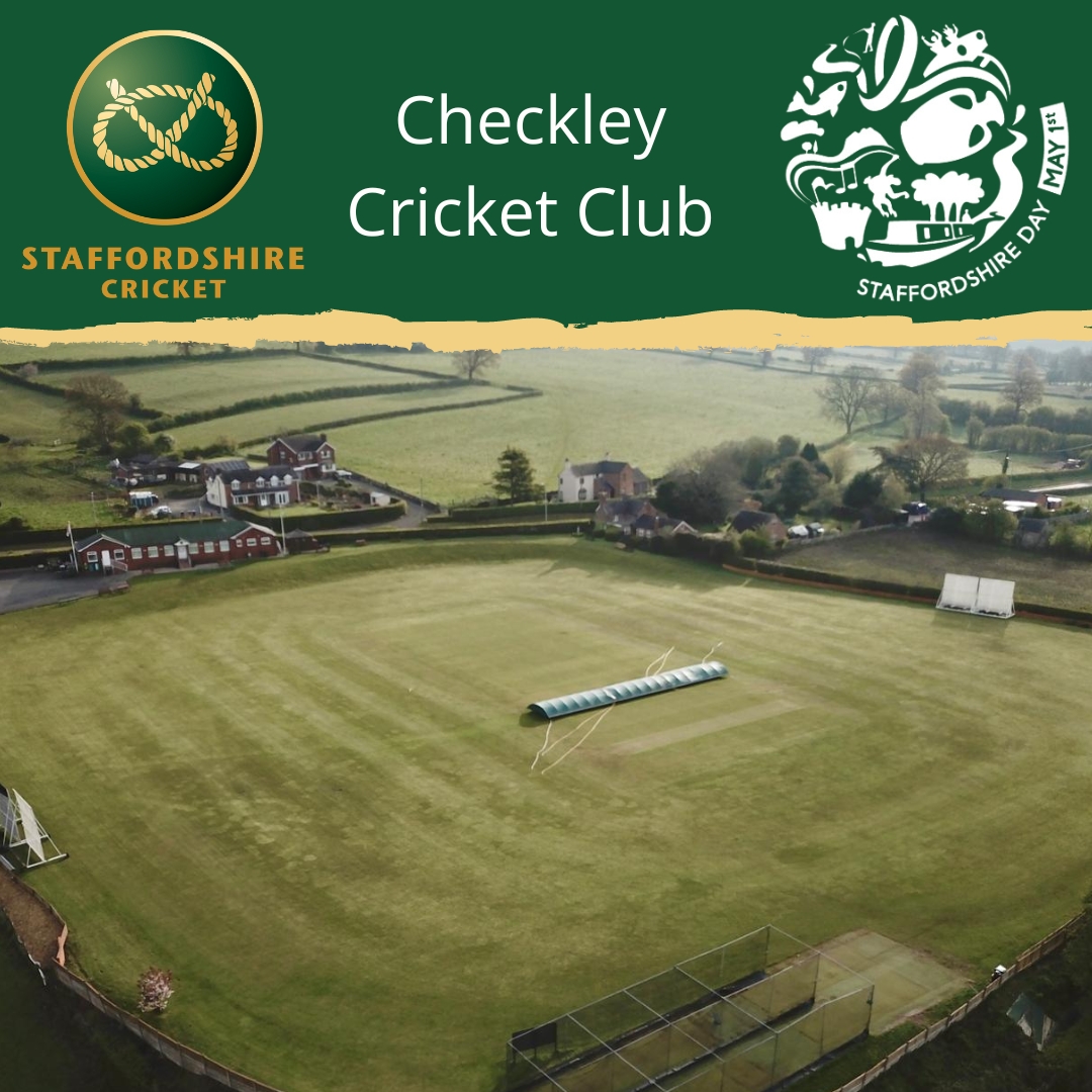 STAFFORDSHIRE DAY No. 5 Brilliant aerial shot of @checkleyaces #StaffordshireDay