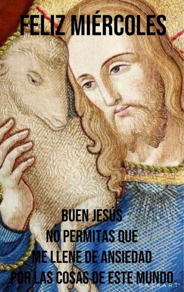 Señor Jesús acompáñanos siempre no permitas que la ansiedad nos aleje de ti