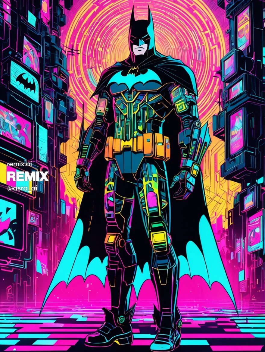 asra_ai's tweet photo. QT Batman Art https://t.co/KEiVbQhKr0