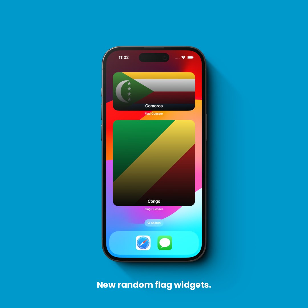 DACCAAltd's tweet photo. 🚨 Sneak peek alert 🚨

Hey X, get ready for our new Guess the flag by DACCAA iOS app update! We can't wait to show you what we've been working on. Stay tuned for more details 😉

#iOSapp #GuessTheFlag #DACCAA https://t.co/Zdbt5QppA8
