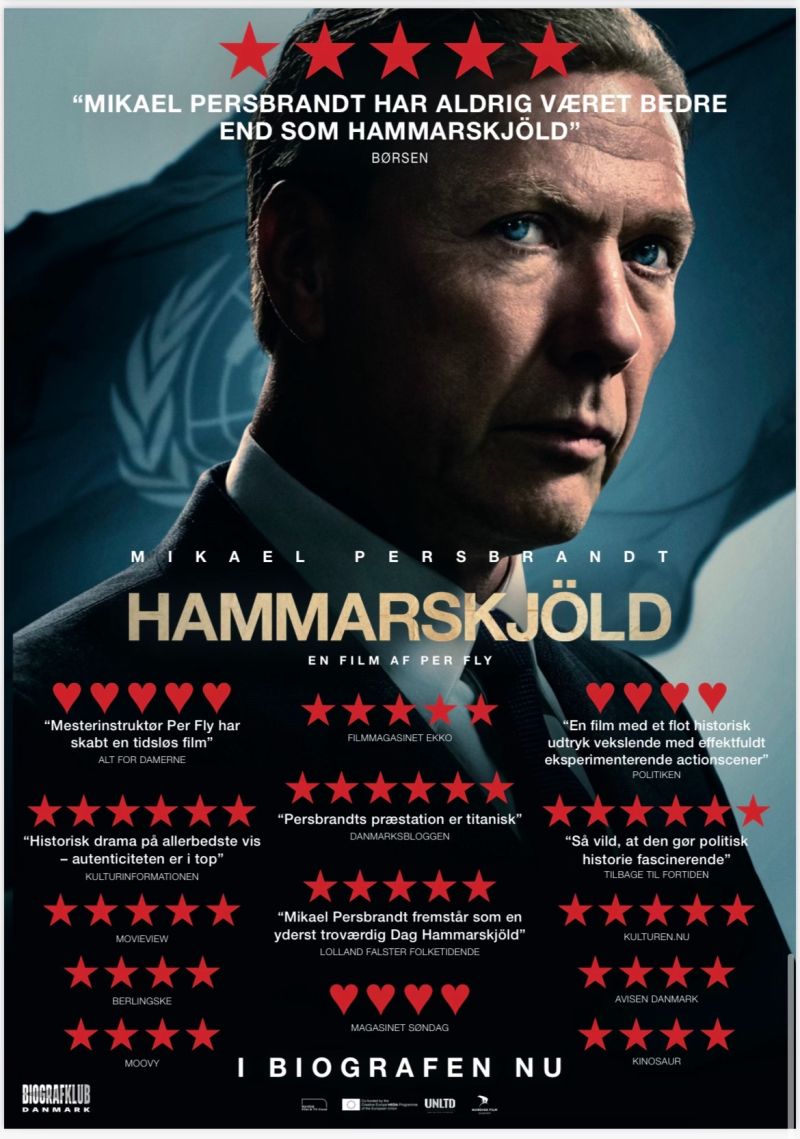 Very proud Hammarskjöld became the most watched film in Denmark this week! #poweredbydrylab #news #film #denmark #Cinema