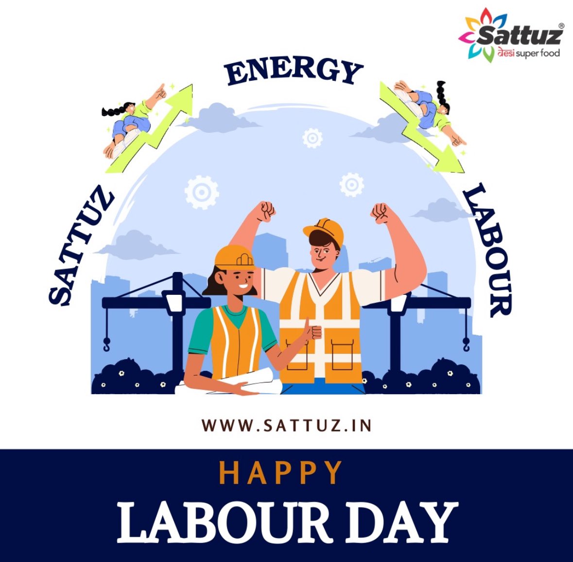sattuz's tweet photo. Order Now: Sattuz Energy Pack ✅
https://t.co/4bwjQBtlhn 

Happy Labour Day 🤝

#sattuz #energy #labour #happylaborday #happylabourday #internationallabourday #sattu #desi #superfood https://t.co/0WDgZe4pWN