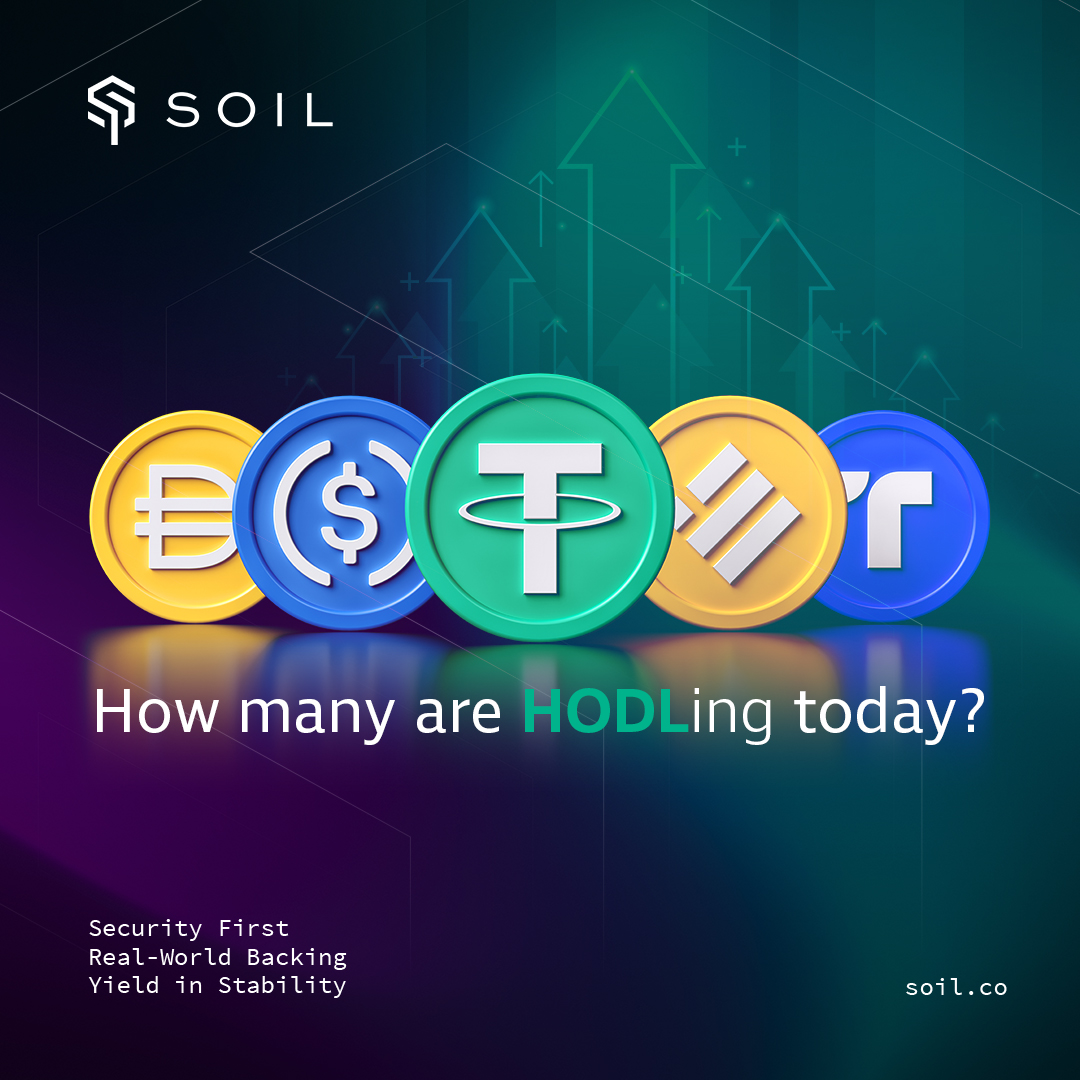 🌐💼 Ever wondered how big the market for $SOIL is right now?

Recent @CoinDesk article provides an explanation 👇
coindesk.com/markets/2024/0…
There is around 100.000.000 #crypto wallet addresses that potentially enjoy up to 14% on their stablecoins with #Soil 🏦 #DeFi