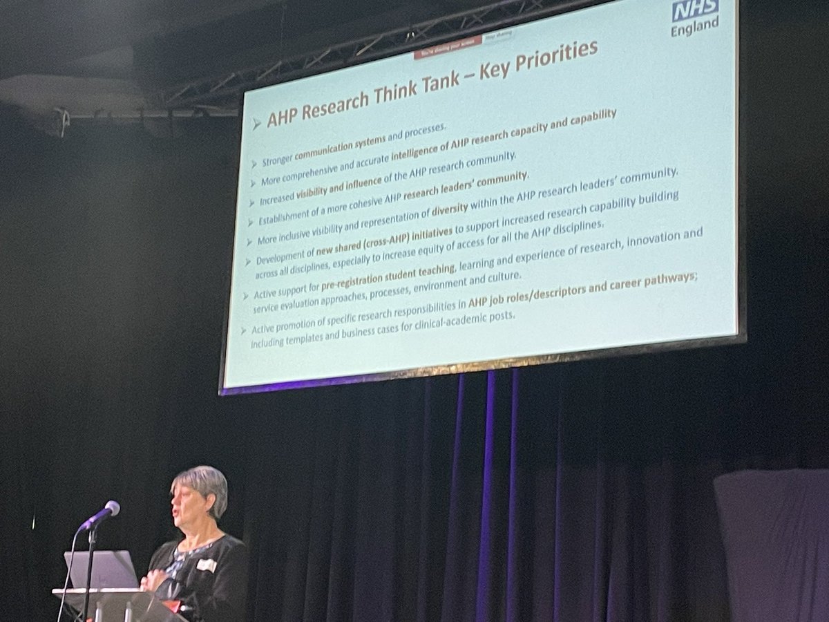 Great morning so far @OfficialCAHPR midlands consortia event @trentvineyard with @ChrisNester10 helping us to set expectations for the day and hearing from @HazelRoddam1 on the national picture- ‘AHP research- the time is now’ @CAHPR_EM_hub @CAHPRWestMids #cahpr Lincoln and Keele