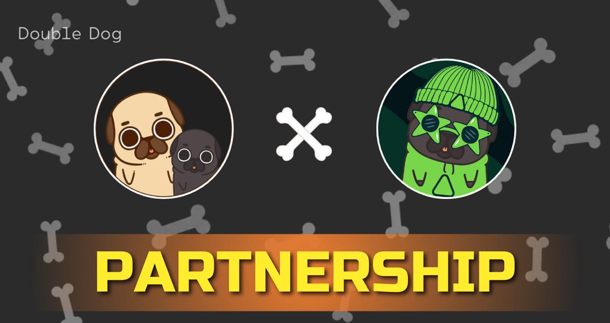 AURORA X Double Dog @auroraisnear is Full-stack blockchain for business! Build on Aurora! 🚀 Thank you @auroraisnear and @AlexAuroraDev for your support!🔥 Meet their personalized NFT!🦴