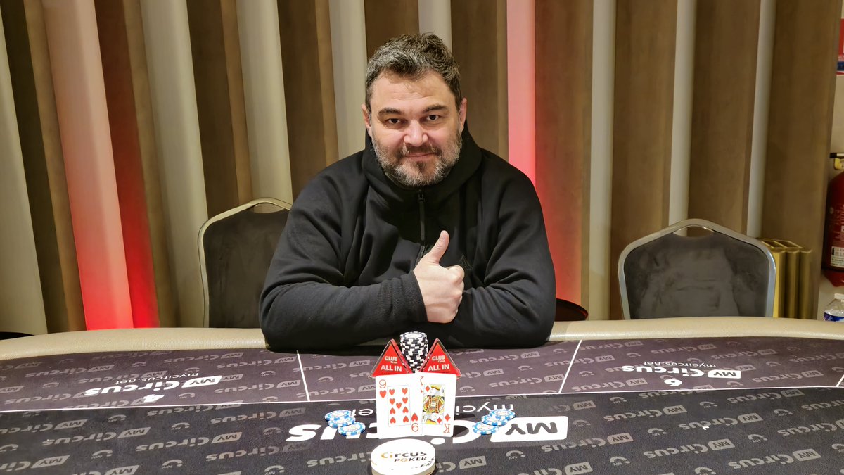 🎪#SuperTuesday Constantin est habitué des places payées au Club Circus, Constantin a signé hier soir sa première victoire. Plus riche de 5870€, il peut donc s'inscrire à notre tout nouveau tournoi :

🚨ALERTE NOUVEAU TOURNOI🚨

🏆 APO CIRCUS SUPERSTACK 400

📅 mercredi 1er mai…