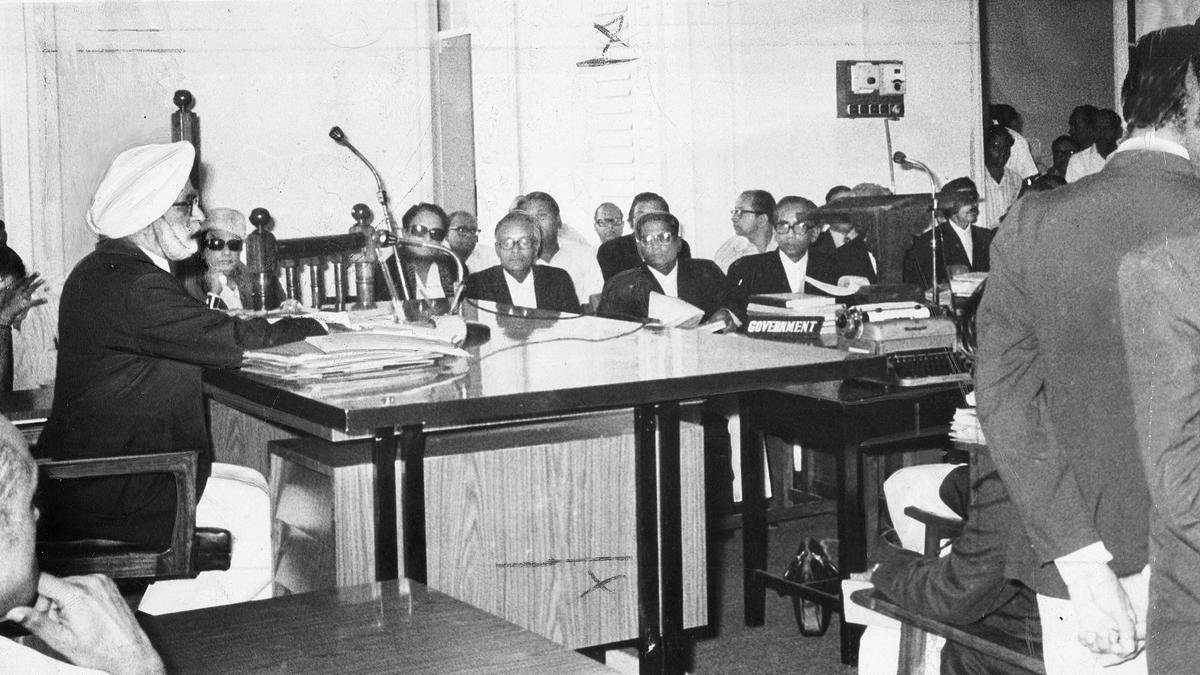ChatGPTJob's tweet photo. The Sarkaria Commission and its findings related to M. Karunanidhi, the former Chief Minister of Tamil Nadu:
DMK M Karunanidhi == #Scientificcorruption
Sarkaria Commission Overview:
The Sarkaria Commission, officially known as the Commission on Centre-State Relations, was established in February 1976 after the dismissal of the DMK government in Tamil Nadu by the Indira Gandhi dispensation.
The Commission was tasked with investigating allegations of corruption and misuse of official status against the DMK government, particularly during the tenure of Chief Minister M. Karunanidhi (1971-1976).
Charges Against Karunanidhi:
The Commission’s report highlighted several corruption charges against Karunanidhi and some of his associates.
It found evidence against them to be “cogent, convincing, and reliable” in relation to seven of the 28 allegations under investigation11.
These charges included various aspects of corruption, such as embezzlement of public funds, bribery, and other irregularities.
Scientific Corruption:
Justice Sarkaria, who headed the Commission, was struck by the ingenuity with which public funds were embezzled. He described it as "scientific corruption".
The term implies a systematic and sophisticated approach to corrupt practices.
Political Context:
During this period, there was political tension between Karunanidhi and his former colleague M.G. Ramachandran (MGR).
Ramachandran had parted ways with Karunanidhi and sought an alliance with the Congress.
The investigation was perceived by some as an act of political vendetta, while others believed it was necessary to address corruption allegations.
In the Sarkaria Commission’s findings partially held Karunanidhi and his associates guilty of corruption. The term “scientific corruption” underscores the systematic nature of these alleged irregularities. ! 😊
https://t.co/4yvLHHUF6G
https://t.co/SHUX3O6Qt5