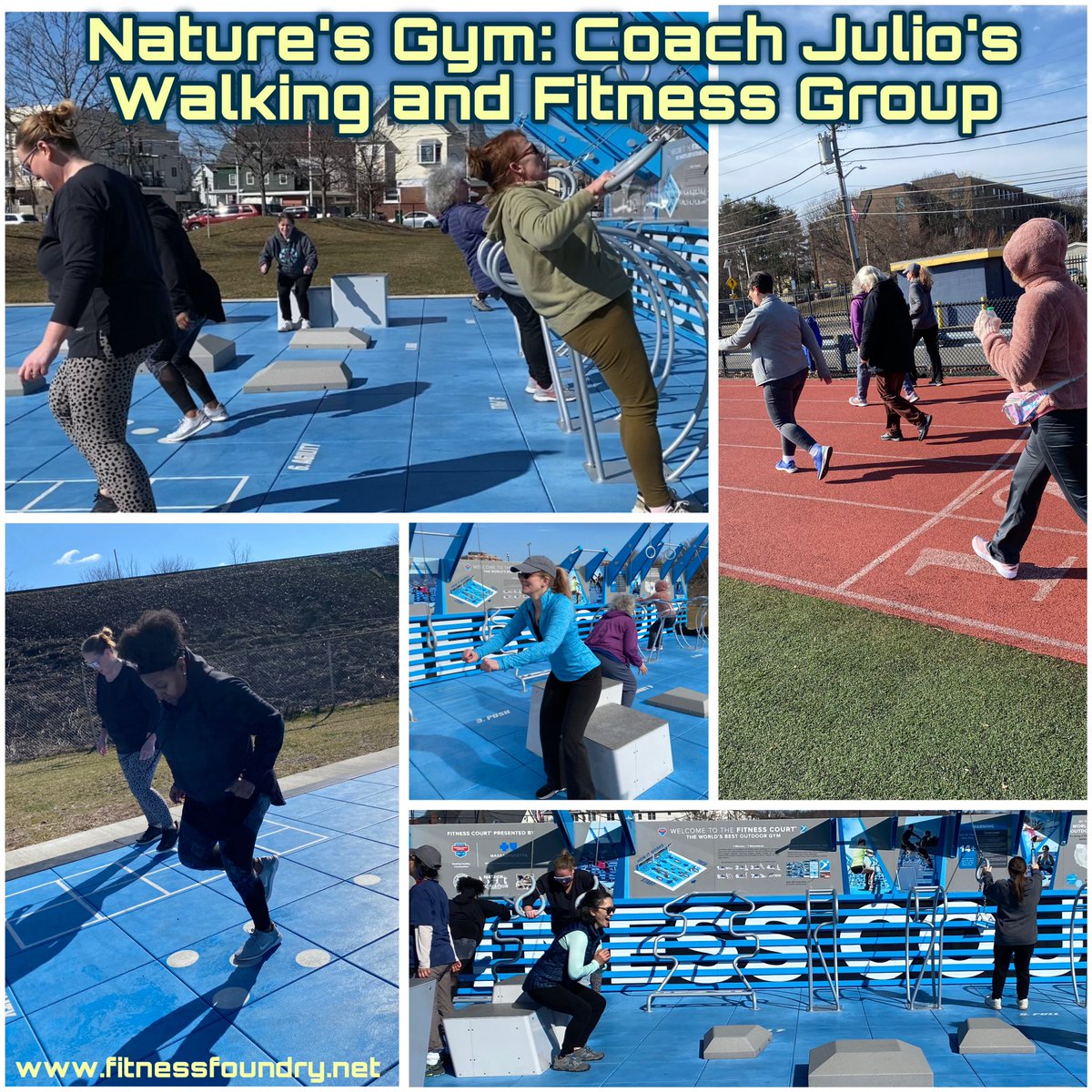 👟Walk This Way! ☀️🌳 📌Upcoming Walking & Fitness Group Event at the Fitness Court in Malden! 🤔Did you know? May is National Walking Month🚶🏾‍♂️! A perfect time to lace up your walking shoes and join us Sat. May 4th for a fun-filled morning workout with people of all ages and