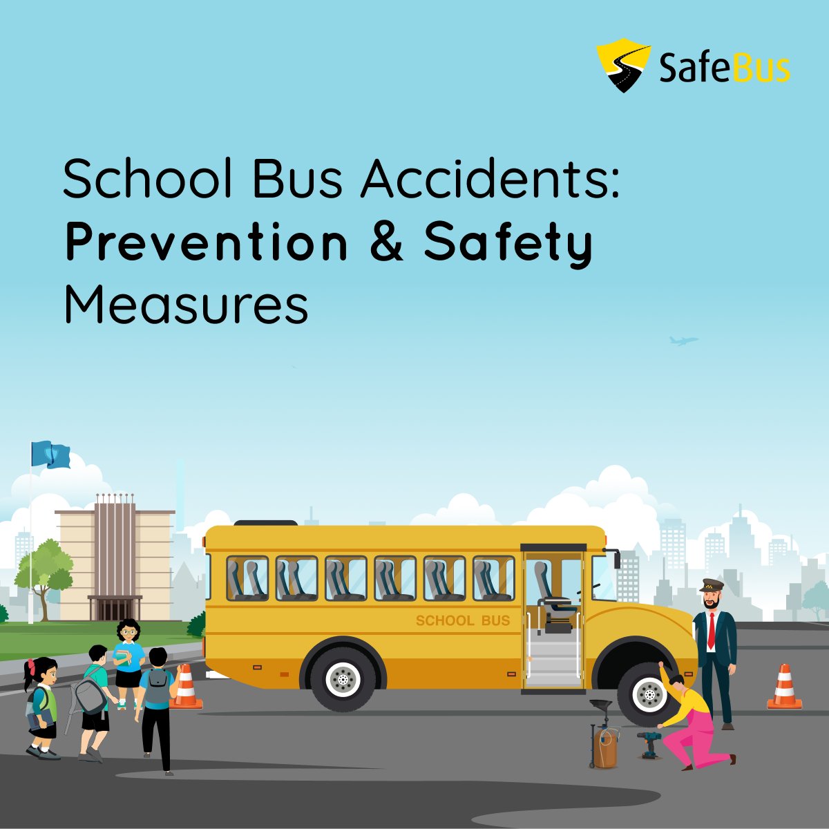 SafeBus_MTAP's tweet image. Increasing incidents of school bus accidents is becoming a rising concern for parents and school management.
Read our blog on the common causes, safety tips, and the role of technology in prevention.
lnkd.in/gWE88AwG

#safebus #schoolbussafety #schoolbusaccidents