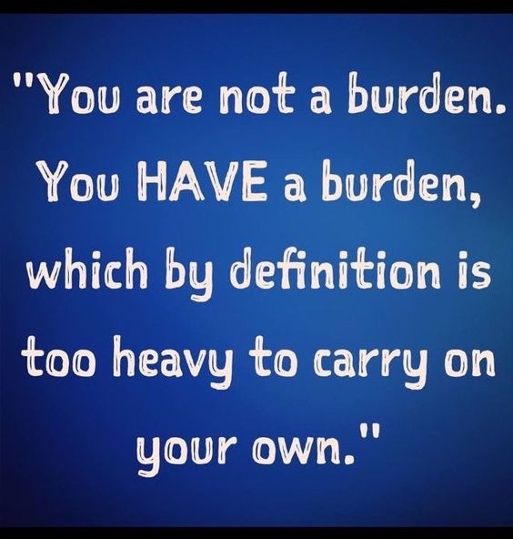 It always saddens me when I see people post that they feel they're a burden. We didn't ask for lupus and we didn't deserve it, so remember these words.  

#lupus #lupustrust #lupusawareness #chronicpain  #chronicillness #invisibleillness #autoimmunedisease #lupuswarrior