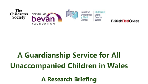 Please see our joint briefing calling for a Guardianship Service for Unaccompanied Asylum Seeking Children  

In our #NationOfSanctuary that protects #ChildRights, @WelshGovernment must finally commit to the development of this service

shorturl.at/imvTX
