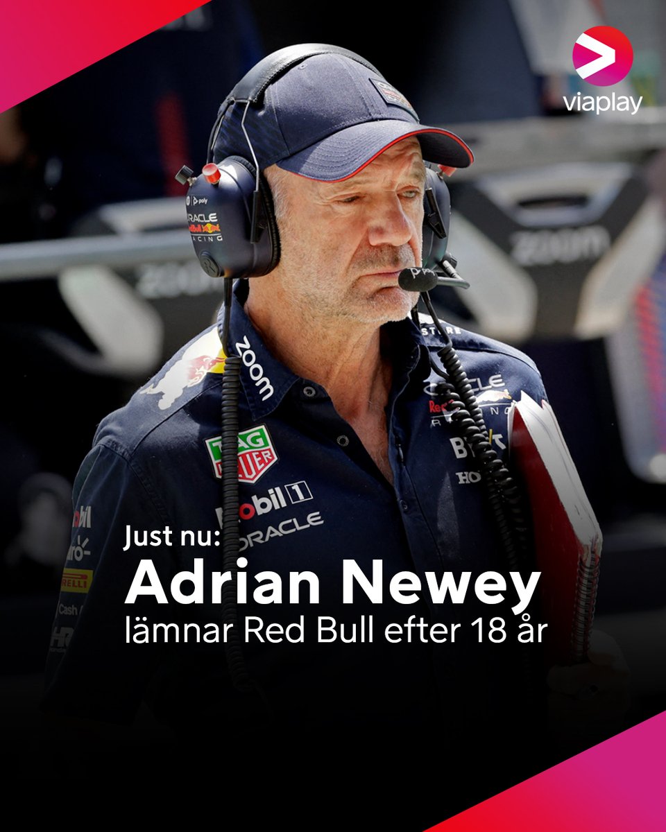 Red Bulls chefsingenjör Adrian Newey lämnar F1 🚨 65-åringen kommer lämna sin roll i Formel 1 under det första kvartalet 2025, för att istället arbeta med utvecklingen av Red Bulls första hypercar RB17, skriver teamet på X.