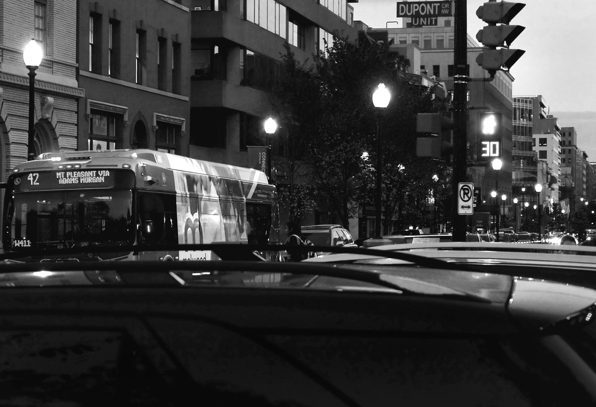 ANOTHER NIGHT
Washington, D.C. (2018)
copyright © Peter Welch

#nftcollectors #NFTartwork #peterwelchphoto #thejourneypwp #blackandwhitephotography #photography #blackandwhite #WashingtonDC #USA #Capital #DupontCircle #traffic #evening #dusk #alone #Washington #crowded #DC #urban