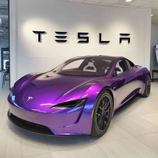 This Tesla Roadster render is not just electric 📷; it's electrifyingly purple! 📷
#tesla #teslamotors