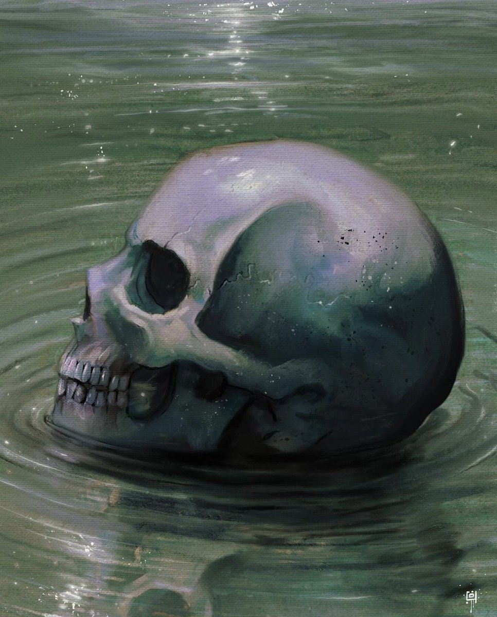Head Above Water #Art by Olly Jeavons
