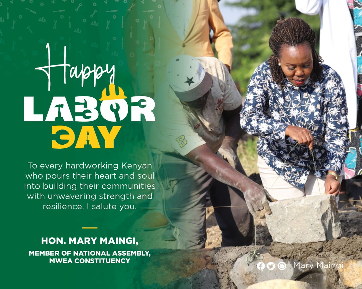 On this Labour Day, we celebrate the unwavering dedication, tireless efforts, and unbreakable spirit of all who contribute, both in large and small ways, forming the foundation upon which our nation thrives.

Happy Labour Day!

#labourdaycelebration #MweaKwanza #MunguMbele