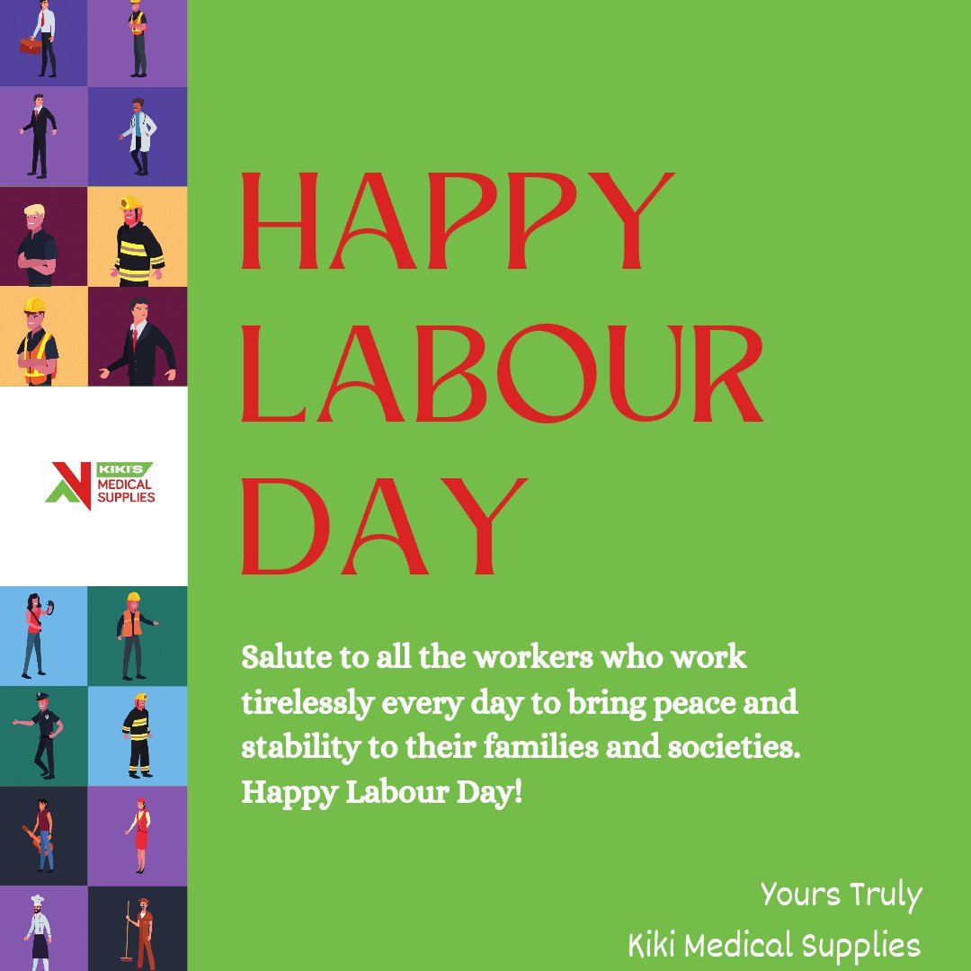 Celebrating all workers today. Happy Labour Day