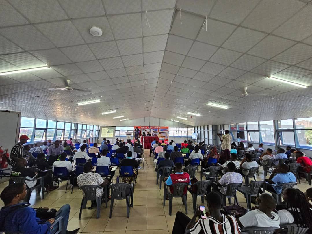 OticGroup's tweet photo. Exciting news! Our founder @nestakatende inspired future AI leaders @isbatkampala 's AI Career talk, kindling the passion of future AI leaders. At Otic , we're dedicated to nurturing Uganda's AI talent and fostering a dynamic AI community. https://t.co/qOvP9eevlw