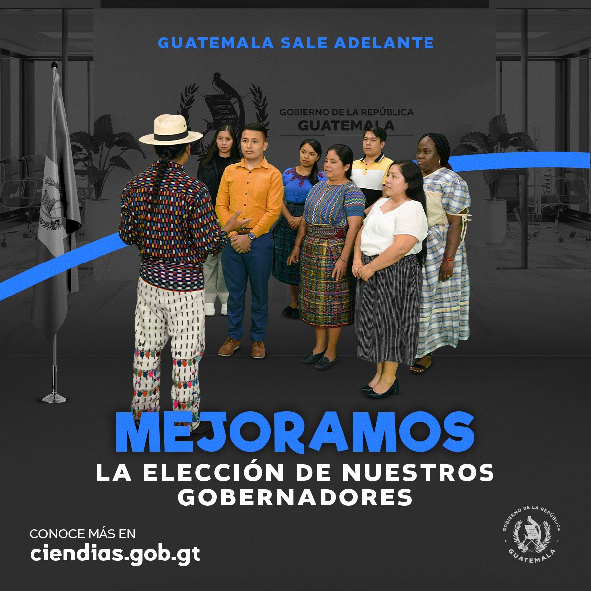 Con funcionarios idóneos, comprometidos y capaces aseguramos el desarrollo de las comunidades. #GuatemalaSaleAdelante