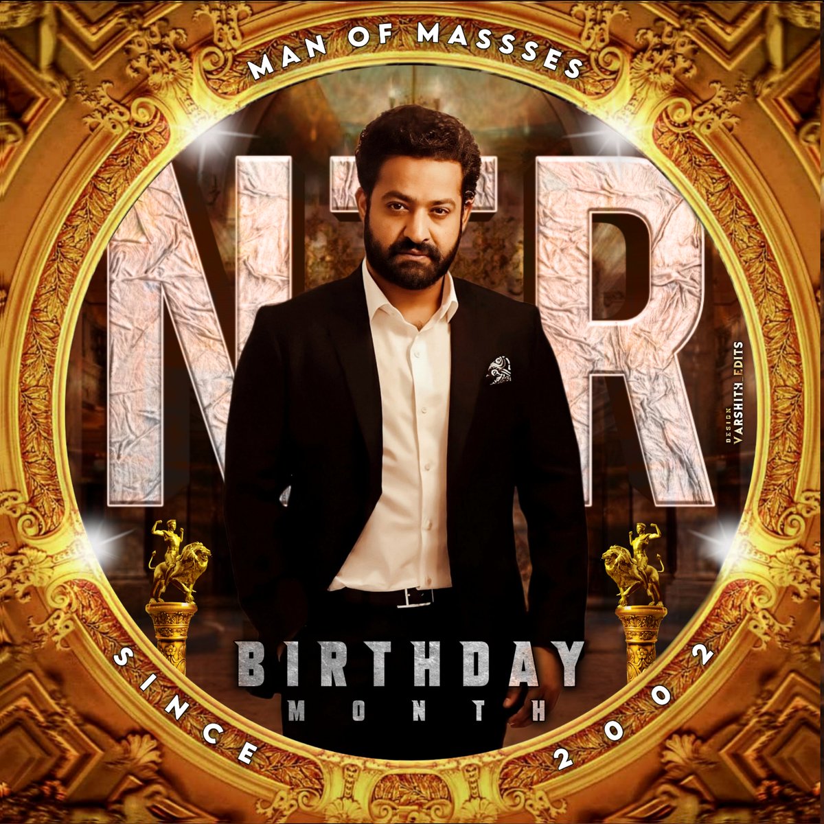 THE BIGGEST MASS HERO IN INDIA @tarak9999 The Month of MASS CELEBRATIONS Begins..💥 #NTRBirthdayMonth #ManOfMassesNTR #NTRJr #Devara #War2