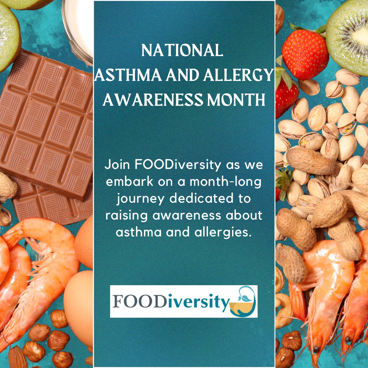 Get a “shoutout!” Start a FOODiversity fundraiser. Tag FOODiversity in your posts. Use YOUR VOICE to make life easier for those with food allergy, celiac, food intolerances. Then, see your name “in lights!” #AAAM2024 #foodallergies #SafeFOODsCostMore