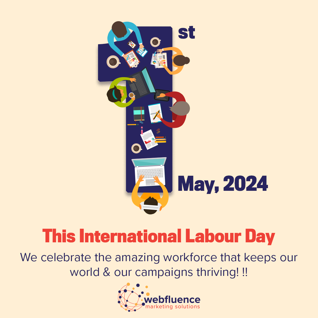 WebF_Official's tweet photo. This #InternationalLabourDay, we raise a (virtual) glass to the incredible workforce behind everything! Their dedication & achievements are what keep the world (and our digital marketing) running. #Internationallabourday #Thankyou #Webfluence #Digitalmarketing #Socialmedia https://t.co/KkZ0sw1qwP