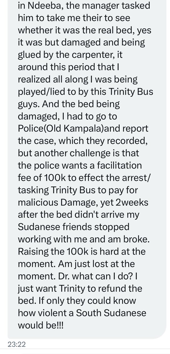 Uganda Police @PoliceUg and Trinity Bus …