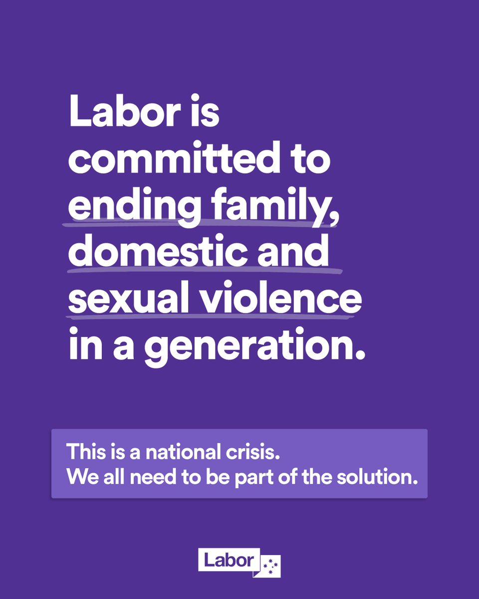 Violence against women is a national crisis, and our government is taking action.
