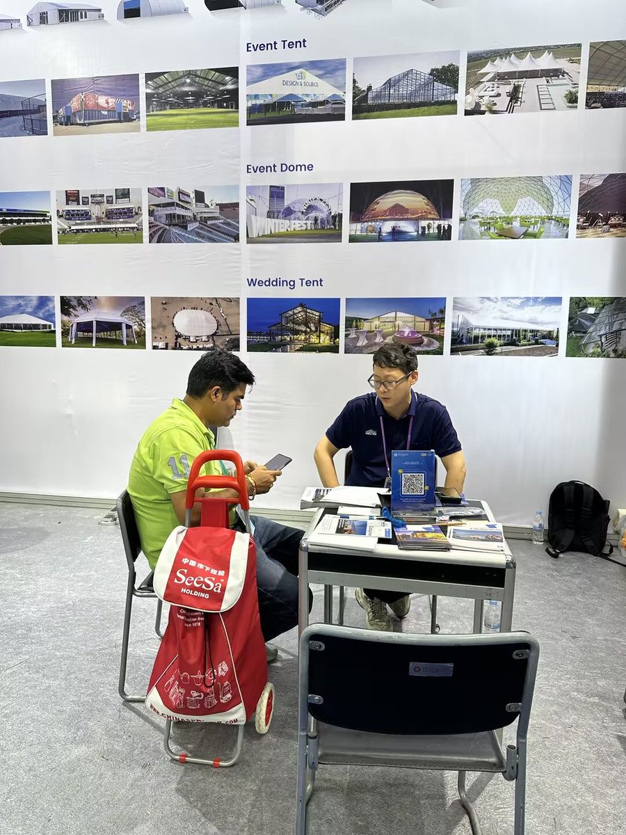 The Canton Fair is in full swing.
Visit Shelter Structures at the #CantonFair for top-tier tents that stand the test of time. 
Exhibition time: May 1st to May 5th, 2024
#CantonFair #ShelterStructures

Website: shelter-structures.com
Email：admin@shelter-structures.com
