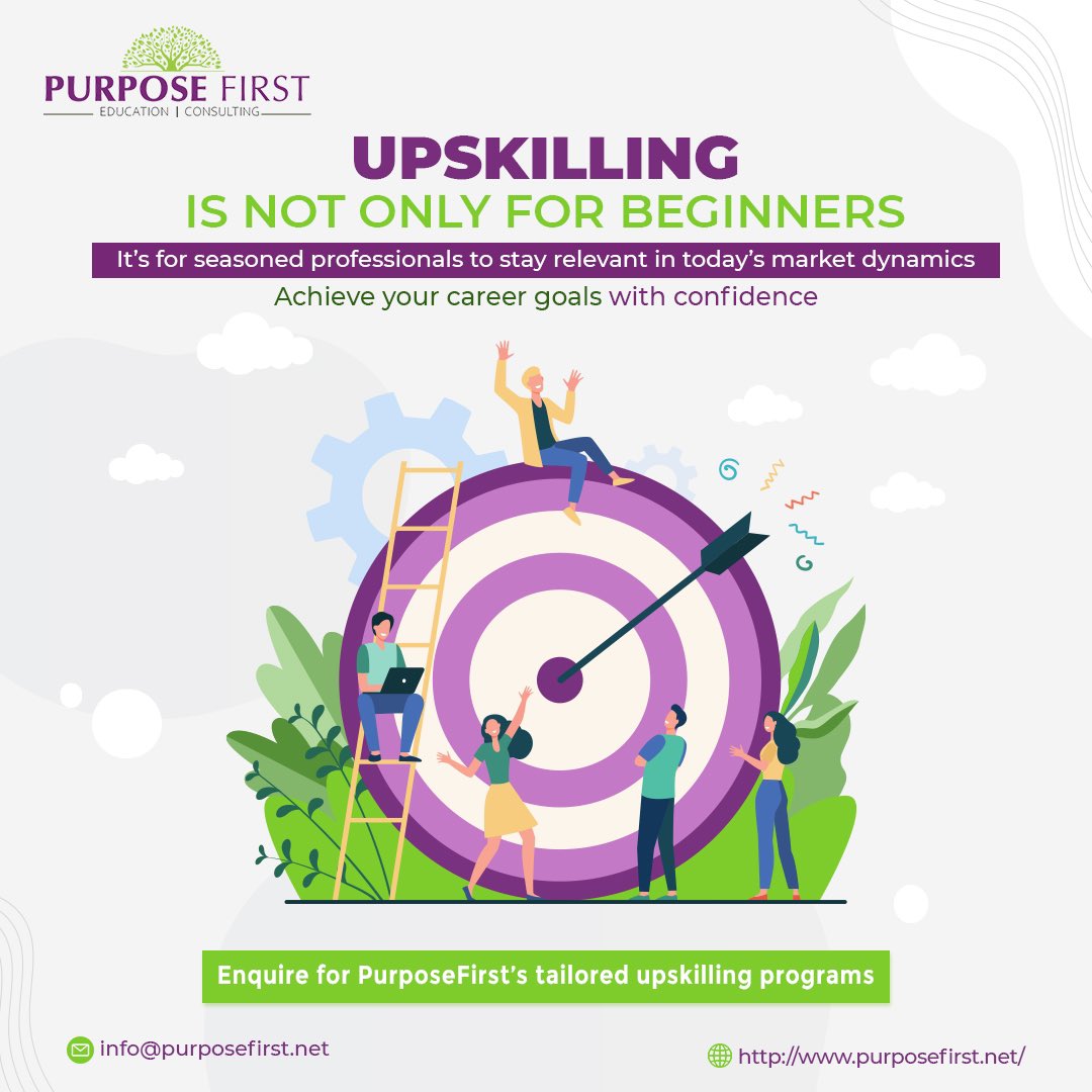 Empower your career with our bespoke upskilling programs. Elevate expertise, stay ahead, and seize success. 

#purposefirst #upskilling #highereducation #organisationdevelopment #corporatetraining #growthanddevelopment #OrganizationalGrowth #consultancy #CareerTransformation