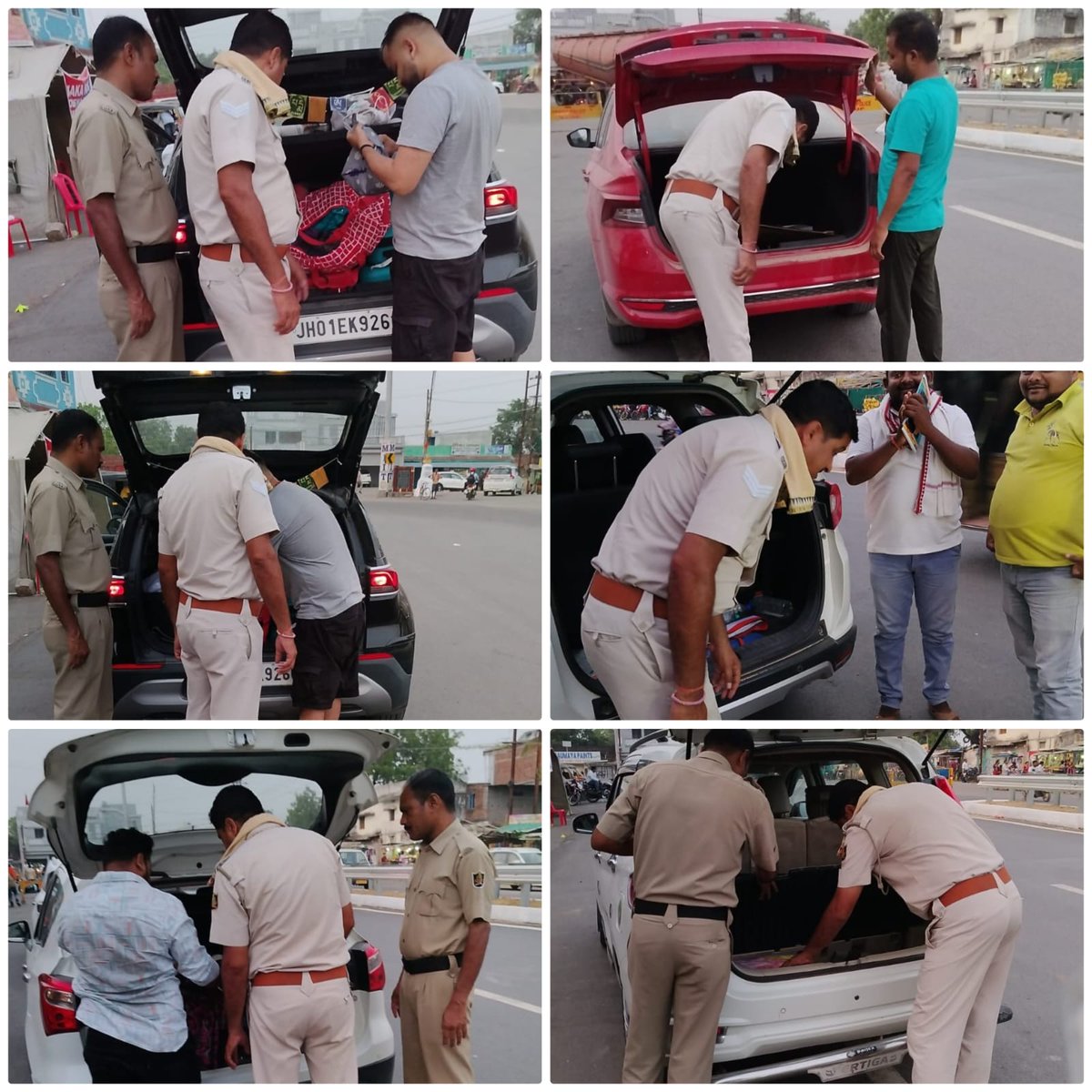 Bargarh Sadar PS conducts blocking and checking at Ambapali chowk under Sadar PS.
@OdishaCeo
@DGPOdisha
@DIGPNRSAMBALPUR
@DMBargarh