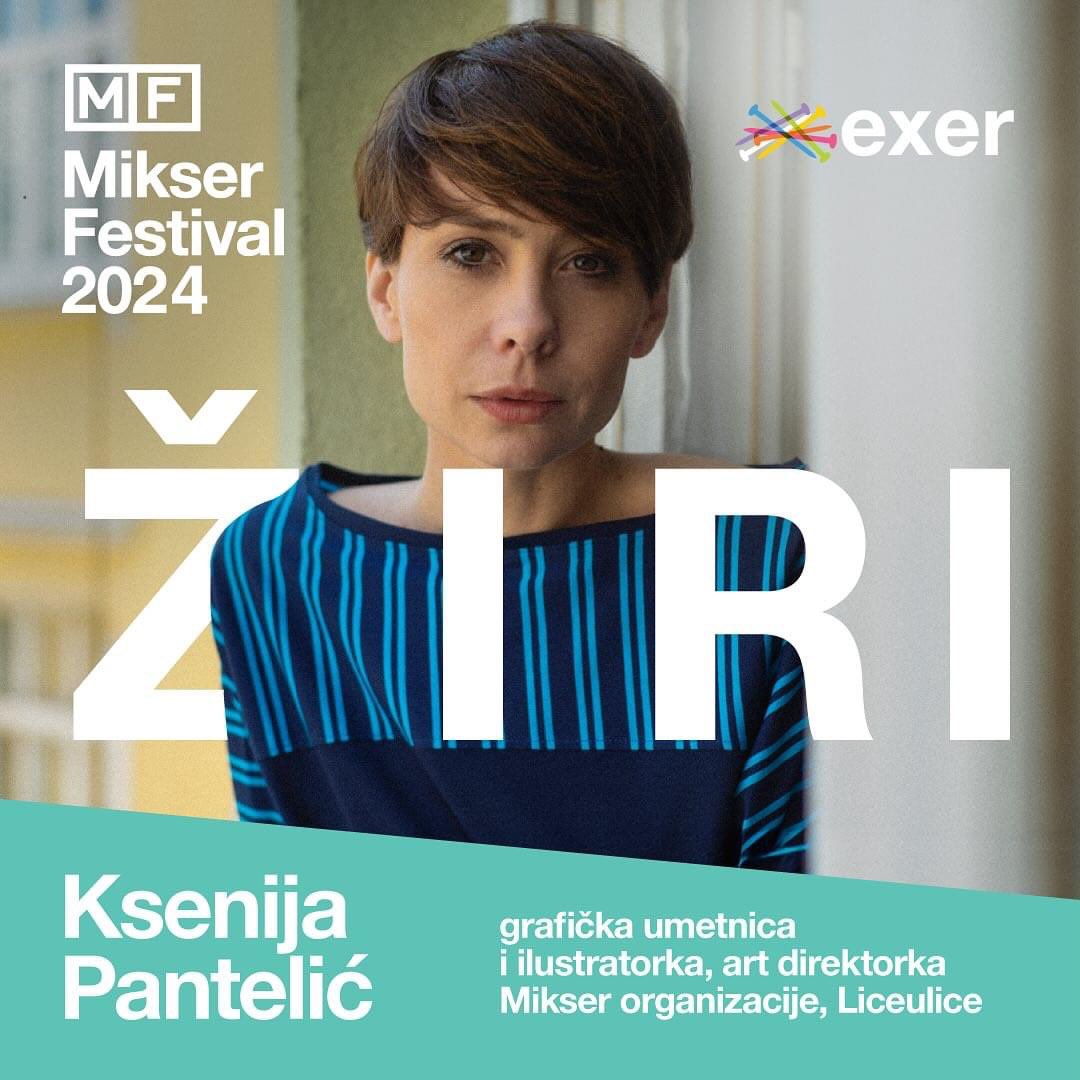🌟 Ksenija Pantelić - ilustratorka i grafička umetnica, koja je na Novom Zelandu diplomirala engleski i istoriju umetnosti, a na univerzitetu u Beogradu grafiku.✍🏼
👉🏻mikser.rs/exerart2024/ 👏🏻

#mikserfestival #mikserfestival2024 #mikrotaktike #exerart #konkurs