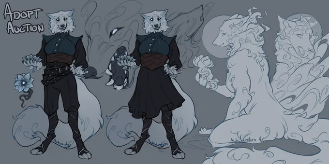 Woho, ghost wolf go swooshin  
